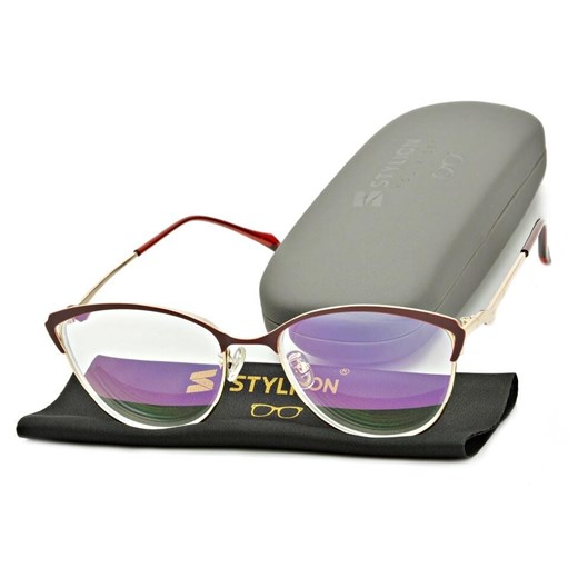 Plusy +3.00 damskie okulary do czytania korekcyjne z antyrefleksem ST317AR ze sklepu Stylion w kategorii Okulary korekcyjne damskie - zdjęcie 185964486