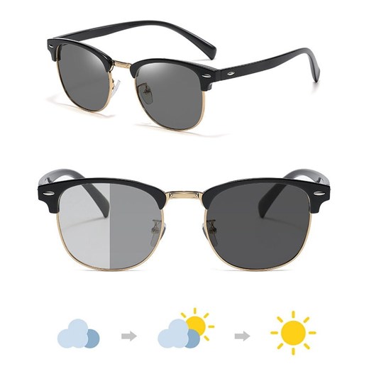 Okulary przeciwsłoneczne polaryzacyjne z fotochromem POL-AFP-5060 ze sklepu Stylion w kategorii Okulary przeciwsłoneczne męskie - zdjęcie 185964578