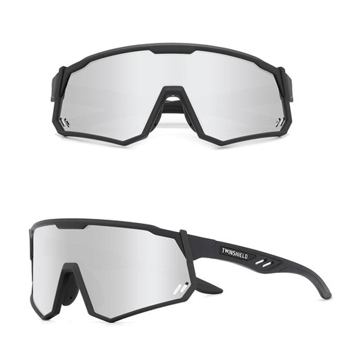 Okulary przeciwsłoneczne rowerowe + ramka korekcyjna STW-C11 ze sklepu Stylion w kategorii Okulary przeciwsłoneczne męskie - zdjęcie 185964709