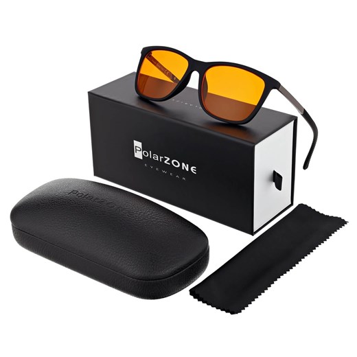 Okulary do komputera blokujące w 100% niebieskie światło LEPSZY SEN POL-BH-760 ze sklepu Stylion w kategorii Okulary zerówki damskie - zdjęcie 185964966