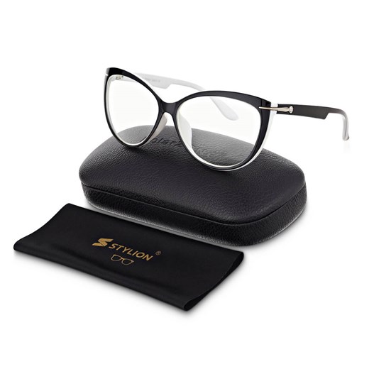 Damskie okulary zerówki do komputera z filtrem BLUE LIGHT Polarzone POL-BLF-560KA ze sklepu Stylion w kategorii Okulary zerówki damskie - zdjęcie 185965188