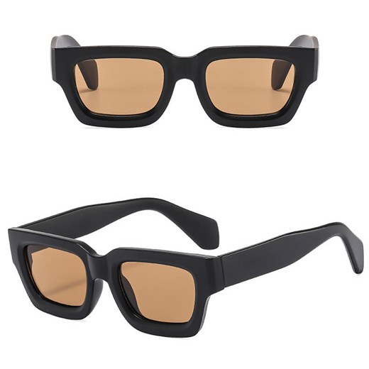 Okulary przeciwsłoneczne z filtrem UV400 STL21A czarne + akcesoria ze sklepu Stylion w kategorii Okulary przeciwsłoneczne damskie - zdjęcie 185965285