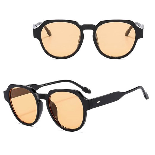 Okulary przeciwsłoneczne z filtrem UV400 STL28E czarne + akcesoria ze sklepu Stylion w kategorii Okulary przeciwsłoneczne damskie - zdjęcie 185965307