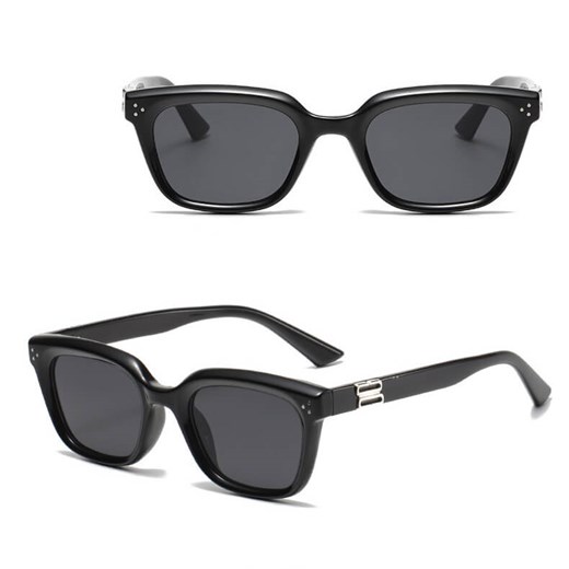 Okulary przeciwsłoneczne polaryzacyjne z filtrem UV400 STL42 czarne ze sklepu Stylion w kategorii Okulary przeciwsłoneczne damskie - zdjęcie 185965395