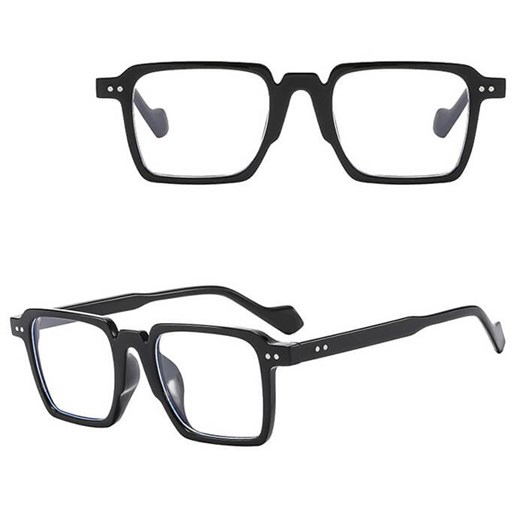 Okulary zerówki do komputera z filtrem BLUE LIGHT STL37E czarne + akcesoria ze sklepu Stylion w kategorii Okulary przeciwsłoneczne męskie - zdjęcie 185965446