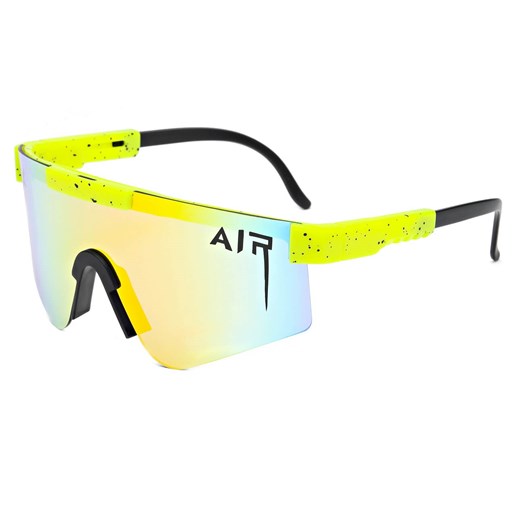 Sportowe okulary przeciwsłoneczne ST-MAX8J neonowy żółty/czarny ze sklepu Stylion w kategorii Okulary przeciwsłoneczne męskie - zdjęcie 185965607