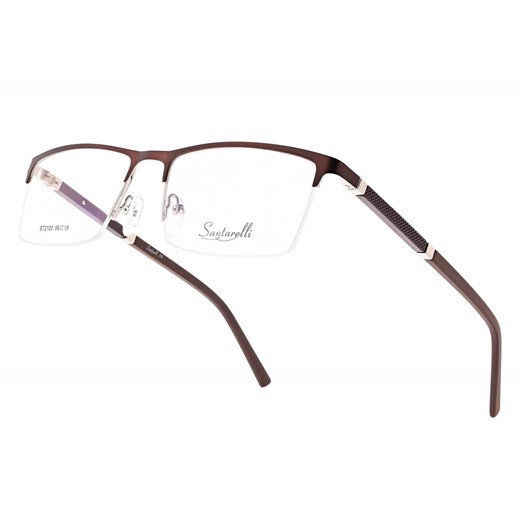Oprawki okularowe żyłkowe prostokątne korekcyjne SANTARELLI na teleskopach STSA1 Brązowy - id: 8934 - marki Santarelli - 185965668 Oprawki okularowe żyłkowe prostokątne korekcyjne SANTARELLI na teleskopach STSA1 Brązowy ze sklepu Stylion w kategorii Oprawki do okularów męskich - zdjęcie 185965668