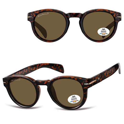 Panterkowe lenonki okulary przeciwsłoneczne z polaryzacją MP188B ze sklepu Stylion w kategorii Okulary przeciwsłoneczne damskie - zdjęcie 185965719