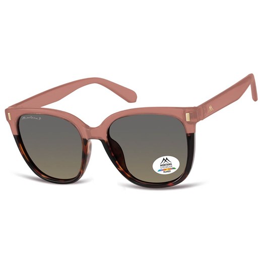 Panterkowo - różowe okulary przeciwsłoneczne kocie z polaryzacją MP190D ze sklepu Stylion w kategorii Okulary przeciwsłoneczne damskie - zdjęcie 185965735