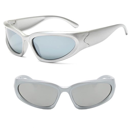 Okulary przeciwsłoneczne dla dzieci lustrzane STKD-06C srebrne - id: 9439 - marki Stylion - 185966139 Okulary przeciwsłoneczne dla dzieci lustrzane STKD-06C srebrne ze sklepu Stylion w kategorii Okulary przeciwsłoneczne dziecięce - zdjęcie 185966139