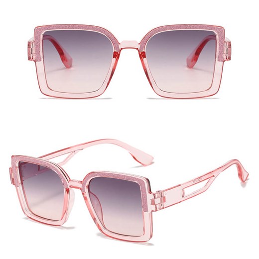 Okulary przeciwsłoneczne dla dziewczynki STKD-01C różowe - id: 9445 - marki Stylion - 185966146 Okulary przeciwsłoneczne dla dziewczynki STKD-01C różowe ze sklepu Stylion w kategorii Okulary przeciwsłoneczne dziecięce - zdjęcie 185966146
