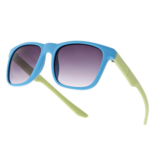 Okulary przeciwsłoneczne dla dzieci STKD-08E niebieski/zielony ze sklepu Stylion w kategorii Okulary zerówki męskie - zdjęcie 185966169