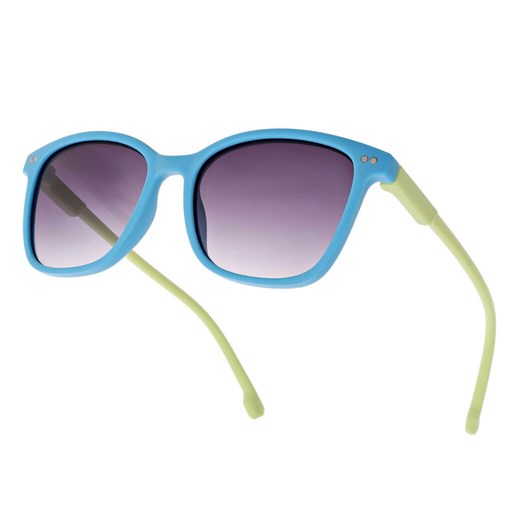 Okulary przeciwsłoneczne dla dzieci STKD-07E niebieski/zielony ze sklepu Stylion w kategorii Okulary zerówki męskie - zdjęcie 185966175