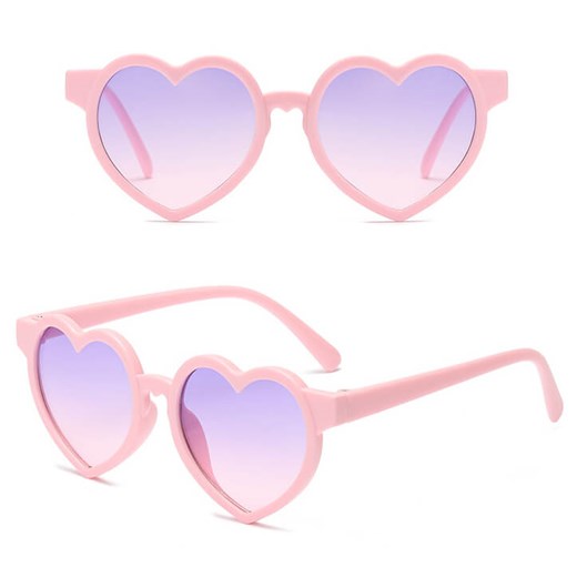 Okulary przeciwsłoneczne dla dziewczynki Serce STKD-03B różowe - id: 9482 - marki Stylion - 185966186 Okulary przeciwsłoneczne dla dziewczynki Serce STKD-03B różowe ze sklepu Stylion w kategorii Okulary przeciwsłoneczne dziecięce - zdjęcie 185966186