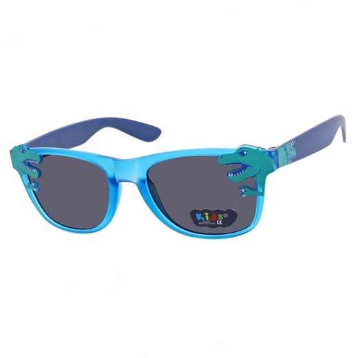 Okulary przeciwsłoneczne dla dzieci DINOZAUR STKD-10A niebieskie - id: 9502 - marki Stylion - 185966207 Okulary przeciwsłoneczne dla dzieci DINOZAUR STKD-10A niebieskie ze sklepu Stylion w kategorii Okulary przeciwsłoneczne dziecięce - zdjęcie 185966207