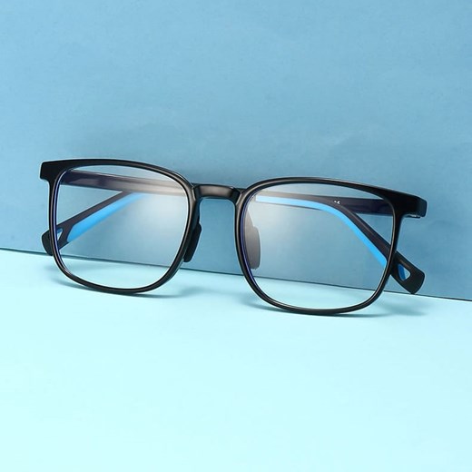 Okulary dla dzieci zerówki do komputera z filtrem Blue Light 25169 czarne ze sklepu Stylion w kategorii Oprawki do okularów męskich - zdjęcie 185966246
