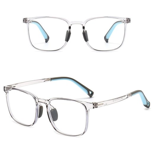 Okulary dla dzieci zerówki do komputera z filtrem Blue Light 25169B szare transparentne - id: 9540 - marki Stylion - 185966248 Okulary dla dzieci zerówki do komputera z filtrem Blue Light 25169B szare transparentne ze sklepu Stylion w kategorii Akcesoria dziecięce - zdjęcie 185966248