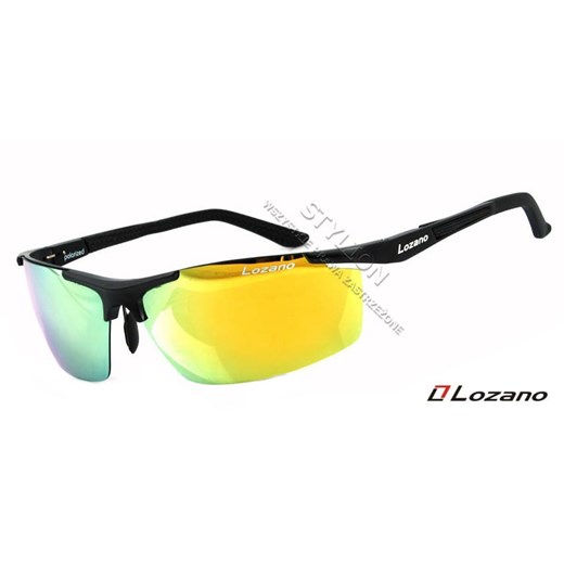 Męskie okulary LOZANO LZ-304B Polaryzacyjne lustrzane ze sklepu Stylion w kategorii Okulary przeciwsłoneczne damskie - zdjęcie 185966409