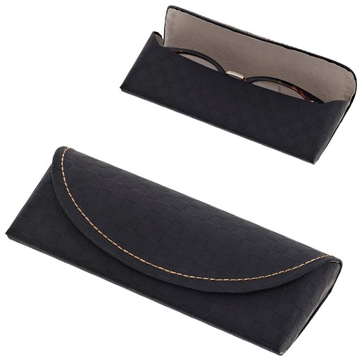 Etui na okulary ET-125 czarne ze sklepu Stylion w kategorii Oprawki do okularów męskich - zdjęcie 185966446