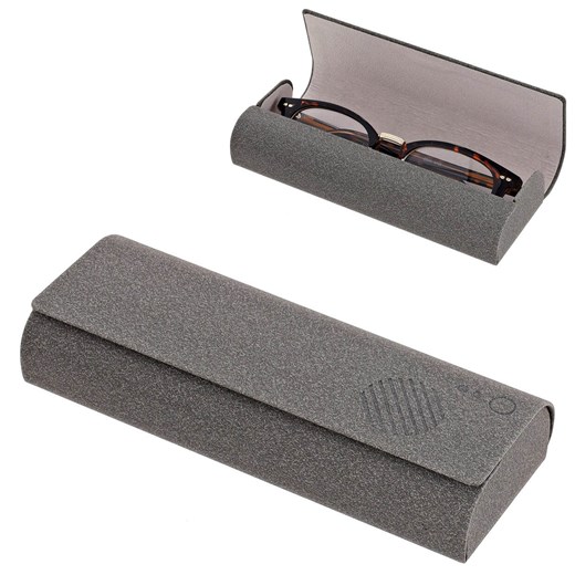 Etui okularowe na magnes ET-123 szare ze sklepu Stylion w kategorii Etui - zdjęcie 185966455