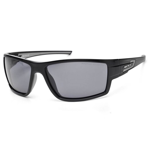Okulary przeciwsłoneczne polaryzacyjne Arctica S-318 czarne ze sklepu Stylion w kategorii Okulary zerówki męskie - zdjęcie 185966575