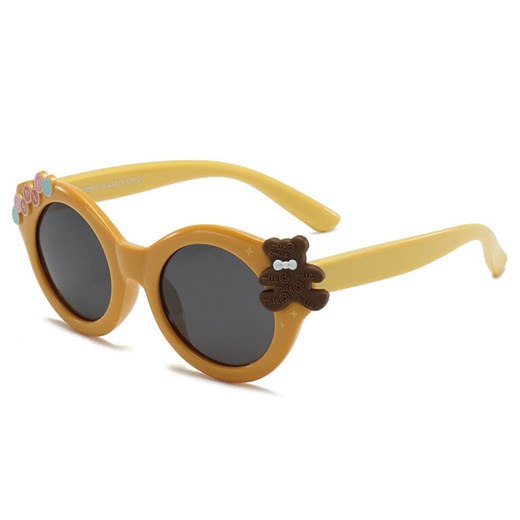 Dziecięce 3-6 lat gumowe okulary przeciwsłoneczne polaryzacyjne POL-JR-68D żółte - id: 9947 - marki Stylion - 185966605 Dziecięce 3-6 lat gumowe okulary przeciwsłoneczne polaryzacyjne POL-JR-68D żółte ze sklepu Stylion w kategorii Okulary przeciwsłoneczne dziecięce - zdjęcie 185966605