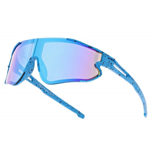 Dziecięce 8-13 lat sportowe okulary przeciwsłoneczne SVMK-20A niebieskie - id: 9950 - marki Stylion - 185966607 Dziecięce 8-13 lat sportowe okulary przeciwsłoneczne SVMK-20A niebieskie ze sklepu Stylion w kategorii Oprawki do okularów męskich - zdjęcie 185966607