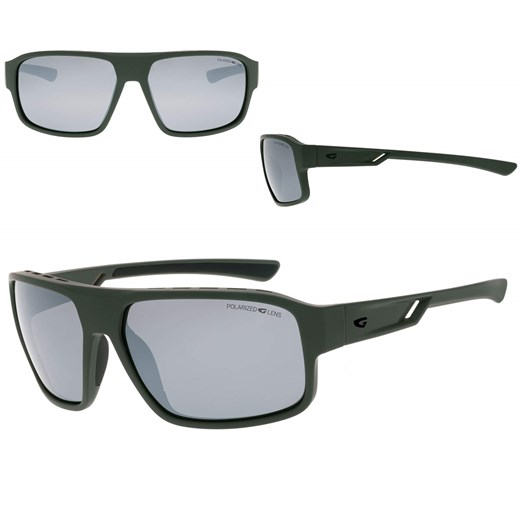 Okulary przeciwsłoneczne polaryzacyjne GOG E290-2P zielony/srebrny ze sklepu Stylion w kategorii Oprawki do okularów damskie - zdjęcie 185966656