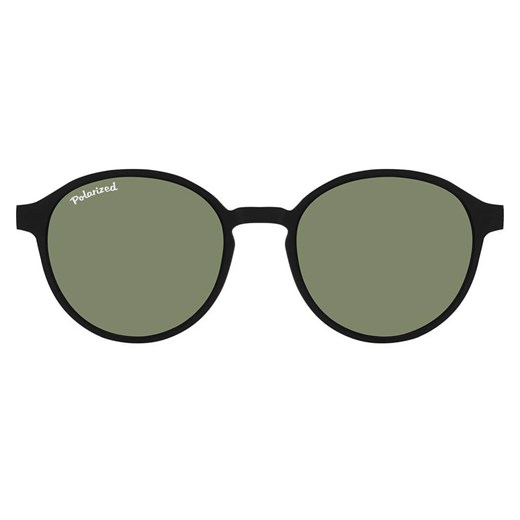 Nakładka przeciwsłoneczna polaryzacyjna na magnes do modeli TRC-190 czarny/zielony ze sklepu Stylion w kategorii Okulary zerówki damskie - zdjęcie 185966808