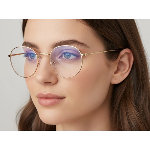 Okulary do czytania z Filtrem BLUE LIGHT do komputera moc: +1.00 HBLF54A ze sklepu Stylion w kategorii Okulary korekcyjne damskie - zdjęcie 185966928