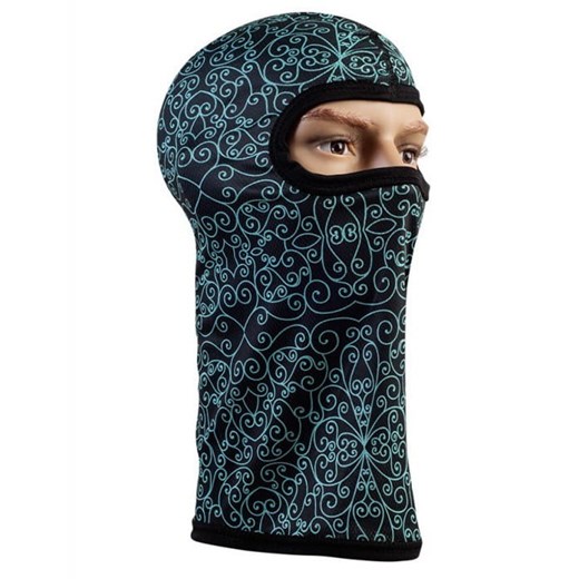 Kominiarka termoaktywna 3D - Zielone zawijasy ze sklepu Stylion w kategorii Okulary przeciwsłoneczne damskie - zdjęcie 185967076