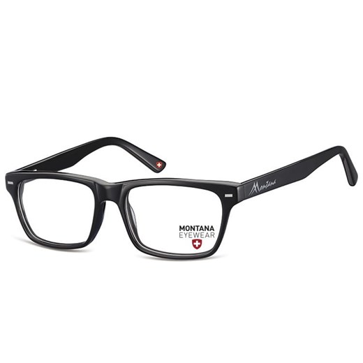 Okulary oprawki optyczne, korekcyjne Montana MA73 nerdy czarne ze sklepu Stylion w kategorii Okulary przeciwsłoneczne damskie - zdjęcie 185967118