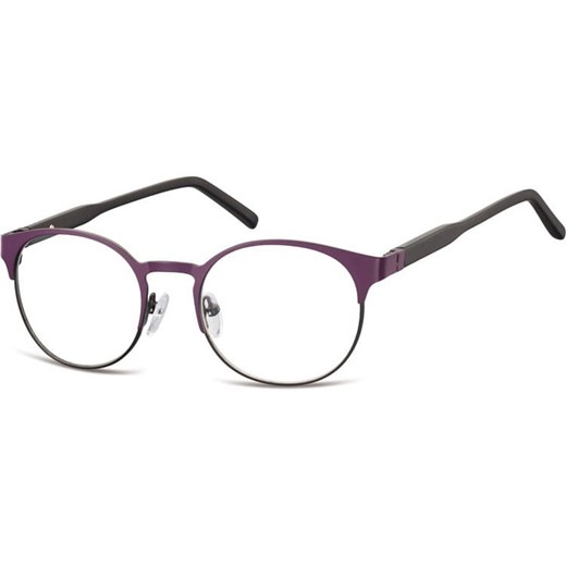 Fioletowe Okulary Oprawki okrągłe korekcja Sunoptic 994H ze sklepu Stylion w kategorii Okulary przeciwsłoneczne męskie - zdjęcie 185967319