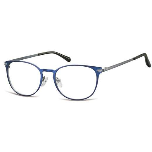 Okulary Oprawki damskie kocie oczy stalowe Sunoptic 992C granatowe ze sklepu Stylion w kategorii Okulary przeciwsłoneczne męskie - zdjęcie 185967327