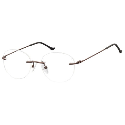 Patentki Bezramkowe Okulary Oprawki okrągłe korekcyjne Sunoptic 987E ze sklepu Stylion w kategorii Okulary przeciwsłoneczne męskie - zdjęcie 185967339