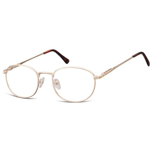 Lenonki zerowki Okulary Oprawki korekcyjne 794C zlote ze sklepu Stylion w kategorii Paski męskie - zdjęcie 185967349