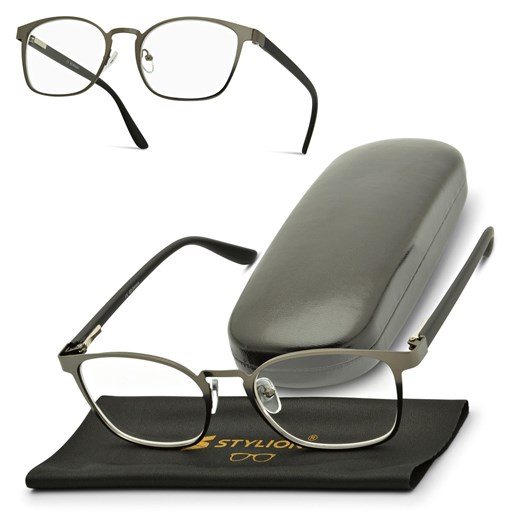 Plusy +3.00 Okulary prostokątne do czytania teleskopy FLEX ST328 ze sklepu Stylion w kategorii Okulary korekcyjne damskie - zdjęcie 185967445