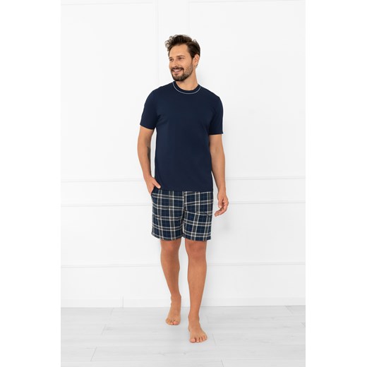 Piżama męska krótki rękaw, krótkie spodnie Andreas ze sklepu italianfashion w kategorii Piżamy męskie - zdjęcie 185971899