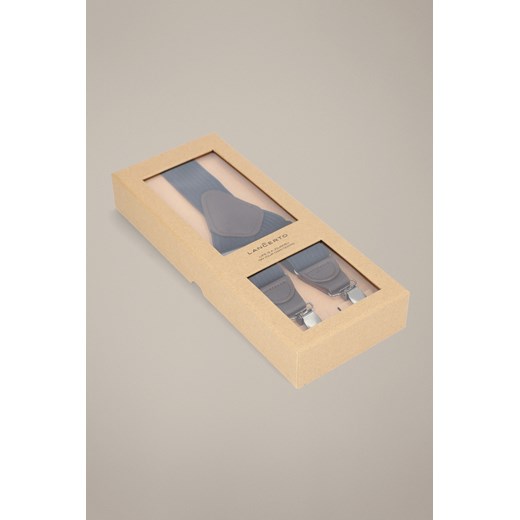 Szelki Męskie Granatowe Wzór ze sklepu Lancerto S.A. w kategorii Szelki - zdjęcie 185972947