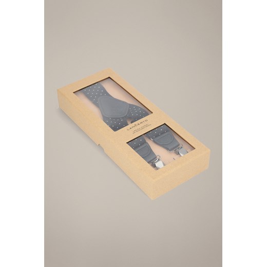 Szelki Męskie Czarne w Groszki ze sklepu Lancerto S.A. w kategorii Szelki - zdjęcie 185972948