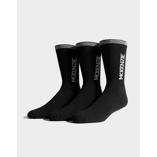 MCKENZIE SKARPETY 3PK SPORT SOCK BLK SOCK PACKS ze sklepu JD Sports  w kategorii Skarpetki damskie - zdjęcie 185973065