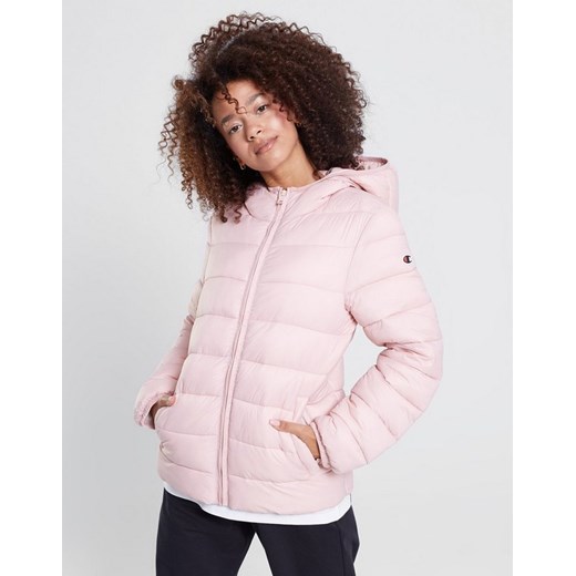 CHAMPION KURTKA ZIMOWA HOODED POLYFILLED JACKET ze sklepu JD Sports  w kategorii Kurtki damskie - zdjęcie 185973459