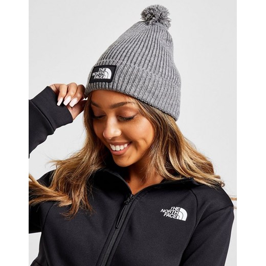 THE NORTH FACE ZWYKŁA TNF BOX POM BEANIE ze sklepu JD Sports  w kategorii Czapki zimowe damskie - zdjęcie 185974038