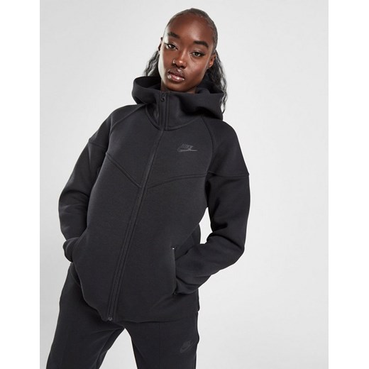 NIKE BLUZA Z KAPTUREM W NSW TCH FLC WR FZ HDY ze sklepu JD Sports  w kategorii Bluzy damskie - zdjęcie 185975868