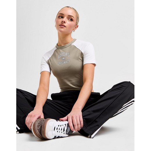 ADIDAS T-SHIRT SLIM TEE ze sklepu JD Sports  w kategorii Bluzki damskie - zdjęcie 185976458