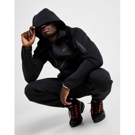 NIKE BLUZA Z KAPTUREM M NK TCH FLC FZ WR HOODIE ze sklepu JD Sports  w kategorii Bluzy męskie - zdjęcie 185978279