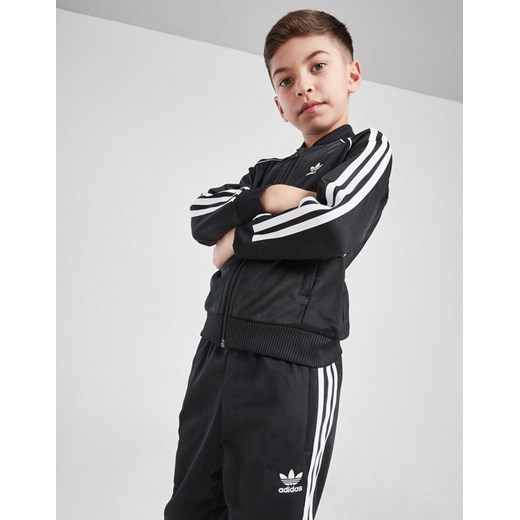 ADIDAS KOMPLET SSTAR SUIT BLK/WHT B ze sklepu JD Sports  w kategorii Komplety chłopięce - zdjęcie 185979249