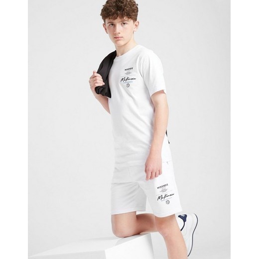 MCKENZIE SZORTY RACER FLC SHT WHT-WHT ze sklepu JD Sports  w kategorii Spodenki chłopięce - zdjęcie 185979787