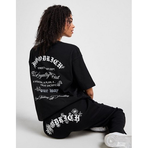 HOODRICH T-SHIRT BLOOM BF TEE BLK ze sklepu JD Sports  w kategorii Bluzki damskie - zdjęcie 185980286