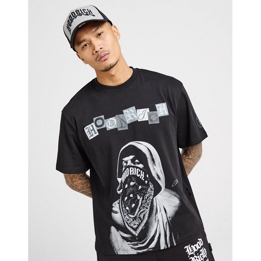 HOODRICH T-SHIRT HALO TEE BLK ze sklepu JD Sports  w kategorii T-shirty męskie - zdjęcie 185980506